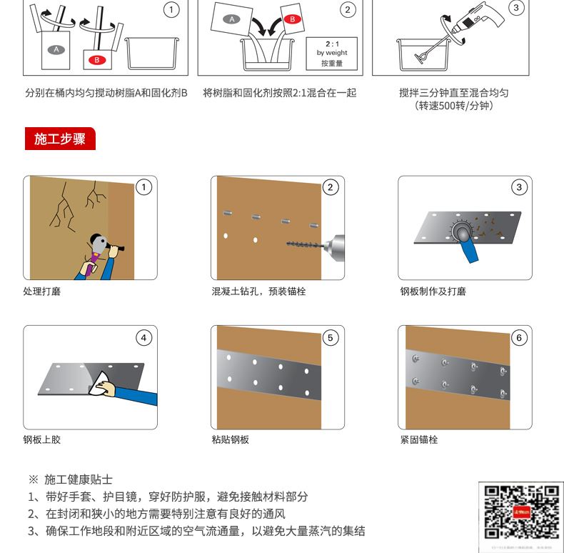 包钢环江粘钢加固施工过程